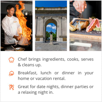 See our selection of private chef menus in Newport News, VA