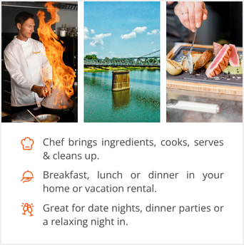 See our selection of private chef menus in Waco, TX