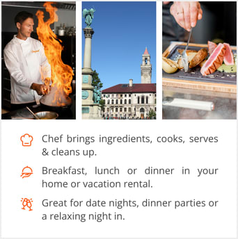 See our selection of private chef menus in Worcester, MA