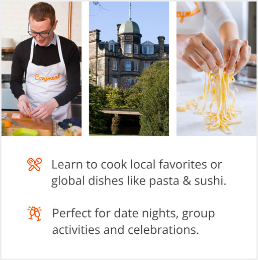 See our selection of cooking class menus in Harrogate, England, UK