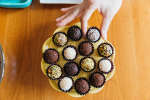 Superfood Chocolate Ganache Truffles