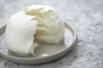 fresh mozzarella on a plate Shot