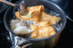 chef frying beignets | Classpop Shot