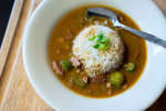 crab and crawfish gumbo | Classpop Shot