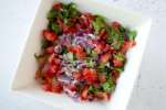 tomato, red onion and parsley salad | Classpop Shot