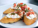 Cooking Class - Meatless Italian Cuisine in Washington, D.C.: bruschetta