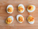 Cooking Class - Bison Meatloaf Night in Washington, D.C.: deviled eggs