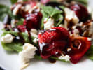 Cooking Class - Handmade Ravioli and More in Downtown San Diego: arugula strawberry salad