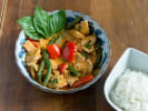 Cooking Class - Thai Dinner and a Show in Brooklyn: red curry chicken