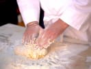 Market Tour + Cooking Class - Seasonal Italian Pasta in San Francisco: kneading pasta dough
