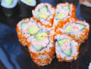 Team Building Cooking Class - Intro to Sushi and More in Downtown Atlanta: crab maki sushi