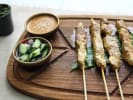 Cooking Class - Asian Satay and Peanut Sauce: chicken satay