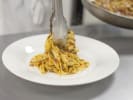 Cooking Class - Homemade Italian 101: plating fettuccine bolognese