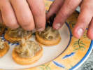 Team Building - South of France: Coast and Country in Philadelphia: making Pissaladiere