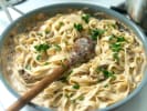 Cooking Class - Homemade Pasta Dinner and a Show in Brooklyn: making fettuccine Porcini mushroom cream sauce