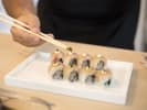 Cooking Class - Omakase Sushi Bar: Yellowtail: hamachi sushi roll