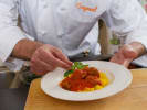 Cooking Class - Spanish Flavors Beyond Paella: plating meatballs