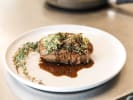 Cooking Class - Steakhouse Staples in Downtown San Diego: parmesan crusted filet mignon