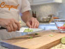 Cooking Class - Asian Fare with Flair: slicing cucumber