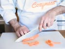 Team Building Cooking Class - Sushi Basics in San Francisco: chef slicing fish