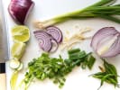 Cooking Class - Classic Thai Restaurant Favorites: noodle soup ingredients