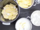 Cooking Class - Seasonal Surf and Turf in Manhattan: potatoes au gratin ingredients