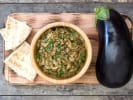 Cooking Class - Greek Chicken Souvlaki in Brooklyn: baba ganoush