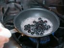 Cooking Class - Not Your Mama's Tapas: cooking blueberries