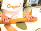 Cooking Class - Homemade Pasta: Five Ways: rolling spinach dough