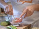 Cooking Class - Asian Fare with Flair: mixing tuna