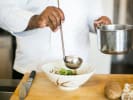 Cooking Class - Farm to Fork: Plant Based Cuisine in Denver: plating pho