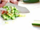 Cooking Class - Sri Lankan Favorites: slicing cucumbers