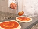 Cooking Class - Rustic Pizza From Scratch: saucing pizza