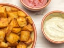Team Building - Basics of Sauce Making in Denver: patatas brava