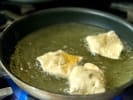 Cooking Class - Fancy Hors d'Oeuvres and Tapas in Manhattan: frying wontons
