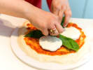 Cooking Class - Pizza and Pasta Essentials in Manhattan: making margarita pizza