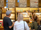 Food Tour - New Orleans Bywater Tour in New Orleans: checking out the menu in a restaurant