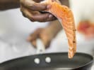 Cooking Class - Mediterranean Street Food in Kansas City: salmon fillet