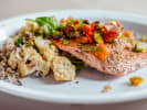 Team Building - Taste of the Pacific Northwest in Seattle: roasted salmon