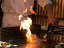Hibachi Catering - Fire of the Hibachi Feast: fire on the hibachi grill
