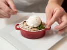 Private Chef - Authentic Cajun-Creole Dining in New Orleans: Cobbler plating