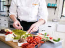 Private Chef - Chef-Crafted New Orleans Reception: Chef plating