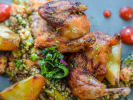 Cooking Class - Middle Eastern Mezze Menu: BBQ Chicken With Harissa and Tabbouleh