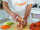 Cooking Class - Flavor Voyage to Mexico: lobster quesadilla prep