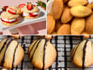 Cooking Class - Create Modern Madeleines in Downtown Dallas: A collage displaying the meals prepared by the chef