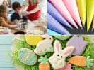 Cooking Class - Spring Cookie Extravaganza - Family Fun in Manhattan: A collage displaying the meals prepared by the chef