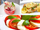Cooking Class - Modern Italian Classics: A collage displaying the meals prepared by the chef