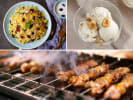 Cooking Class - Splendid Springtime Supper in Downtown Dallas: A collage displaying the meals prepared by the chef