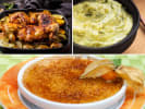 Cooking Class - Romantic Parisian Feast - Date Night in Manhattan: A collage displaying the meals prepared by the chef