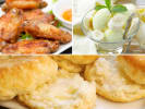 Cooking Class - Nashville’s Favorite Chicken in South Bay & Peninsula: A collage displaying the meals prepared by the chef